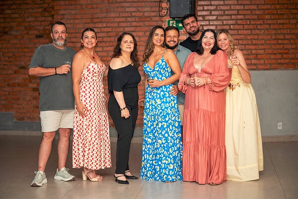 O arquiteto Leandro Rocha celebrou o encerramento do ciclo de 2025 com uma festa para clientes, parceiros, amigos e familiares