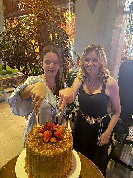 Celebração em dose dupla. Veja mais na coluna Roberta Lima