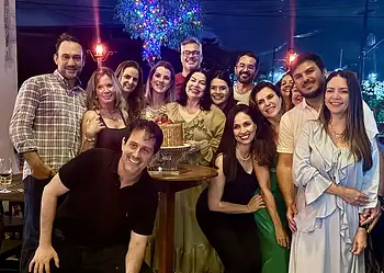 Celebração em dose dupla. Veja mais na coluna Roberta Lima 8 Celebração em dose dupla. Veja mais na coluna Roberta Lima