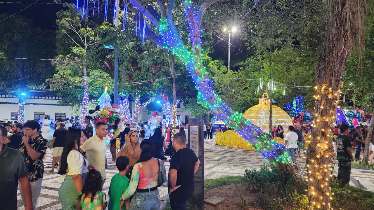 Inauguração da decoração natalina leva multidão à Praça da Revolução; veja fotos 4 Inauguração da decoração natalina leva multidão à Praça da Revolução; veja fotos