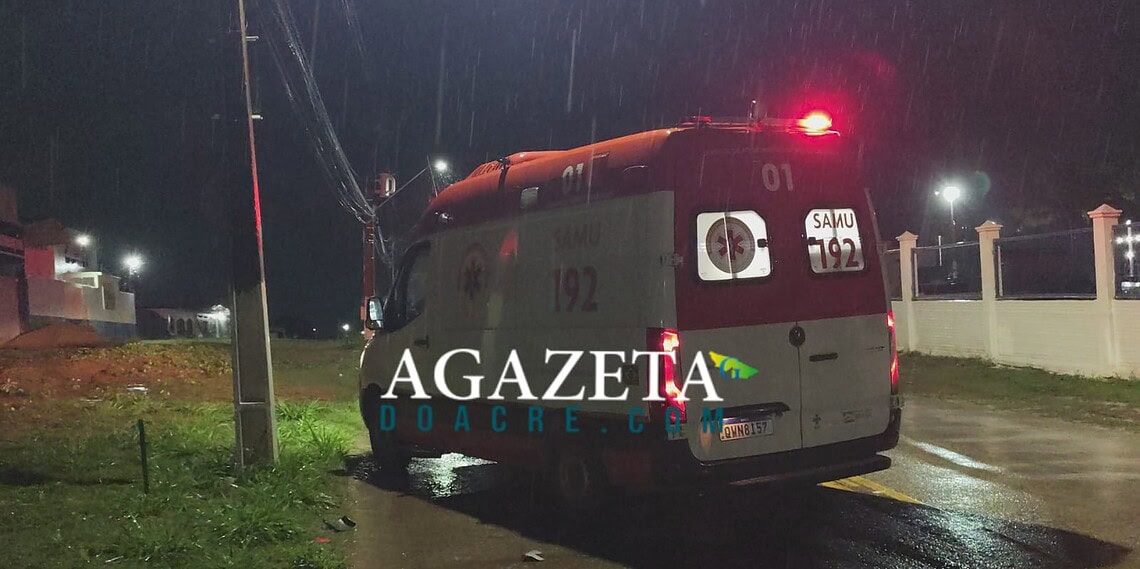 Motociclista de 48 anos fica ferido após colisão em cruzamento no Tancredo Neves, em Rio Branco 1 Motociclista de 48 anos fica ferido após colisão em cruzamento no Tancredo Neves, em Rio Branco