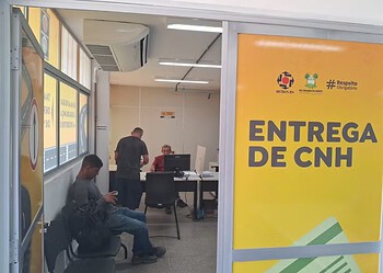 Governo lança aplicativo com aulas gratuitas para CNH e oficializa novas regras nesta terça 2 Sala de entrega de Carteira Nacional de Habilitação do Detran-RN — Foto: Divulgação