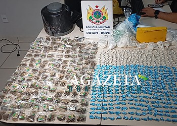 Mulher é presa com grande quantidade de drogas após denúncia em Rio Branco