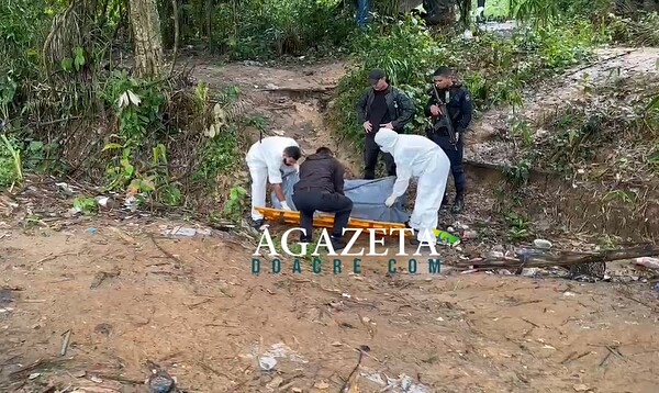 VÍDEO: Morador em situação de rua é encontrado morto em área de mata às margens do Igarapé São Francisco