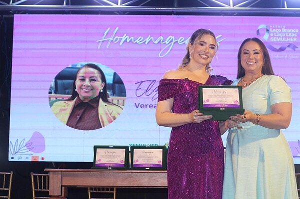 Uma noite de emoção marcou a cerimônia dos prêmios Laço Branco e Laço Lilás pelo Fim da Violência de Gênero