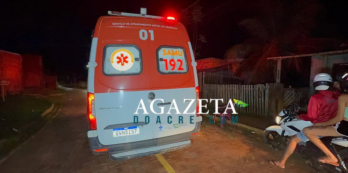 Homem sai para beber com amigos e é ferido com golpe de ripa na cabeça em Rio Branco