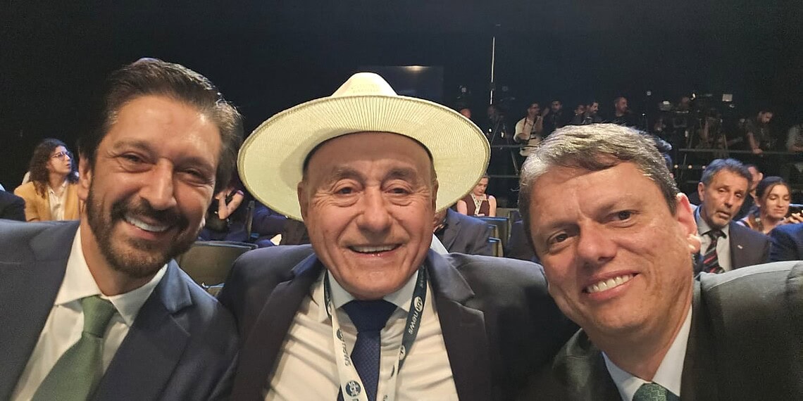 Encontro de líderes: Bocalom reencontra Alckmin e conversa com prefeito de São Paulo e governador Tarcísio durante inauguração do SBT News 1 Encontro de líderes: Bocalom reencontra Alckmin e conversa com prefeito de São Paulo e governador Tarcísio durante inauguração do SBT News