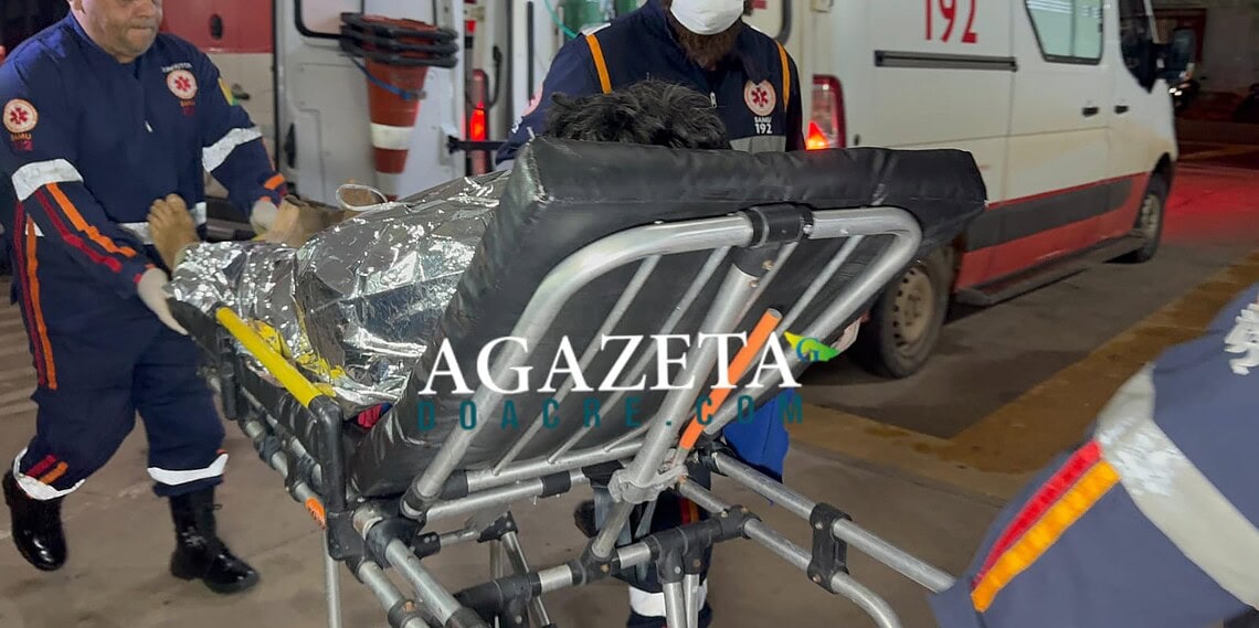 Acidente durante manutenção de trator deixa trabalhador ferido na zona rural de Rio Branco 1 Acidente durante manutenção de trator deixa trabalhador ferido na zona rural de Rio Branco