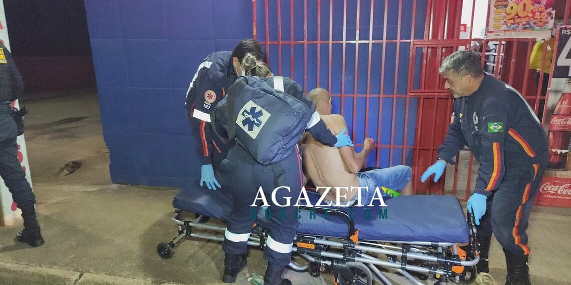 Homem é ferido no peito com chave de fenda durante discussão com a esposa em Rio Branco 1 Homem é ferido no peito com chave de fenda durante discussão com a esposa em Rio Branco