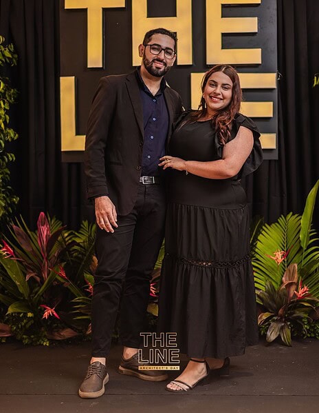 As arquitetas Paula Dossa e Rose Moretto assinaram a festa The Line, uma celebração em homenagem ao Dia do Arquiteto no Gran Reserva