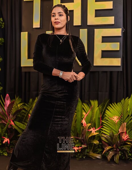 As arquitetas Paula Dossa e Rose Moretto assinaram a festa The Line, uma celebração em homenagem ao Dia do Arquiteto no Gran Reserva