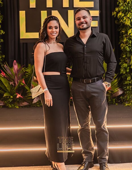 As arquitetas Paula Dossa e Rose Moretto assinaram a festa The Line, uma celebração em homenagem ao Dia do Arquiteto no Gran Reserva