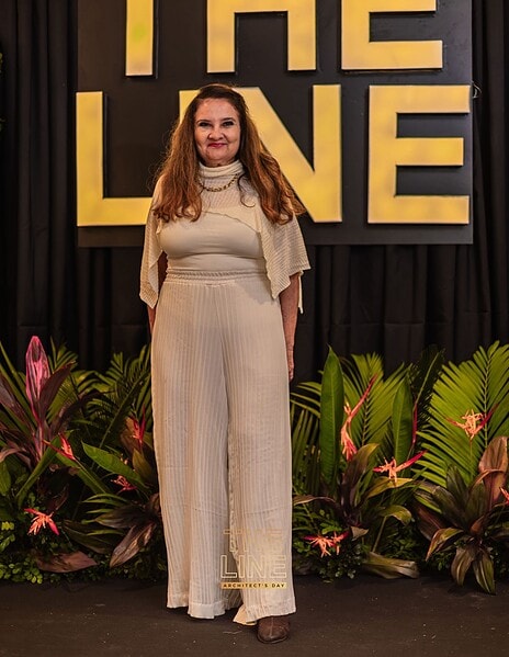 As arquitetas Paula Dossa e Rose Moretto assinaram a festa The Line, uma celebração em homenagem ao Dia do Arquiteto no Gran Reserva