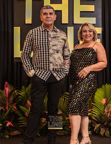 As arquitetas Paula Dossa e Rose Moretto assinaram a festa The Line, uma celebração em homenagem ao Dia do Arquiteto no Gran Reserva