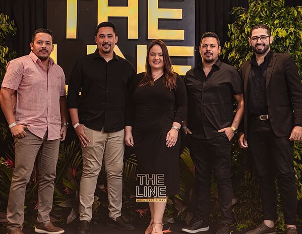 As arquitetas Paula Dossa e Rose Moretto assinaram a festa The Line, uma celebração em homenagem ao Dia do Arquiteto no Gran Reserva