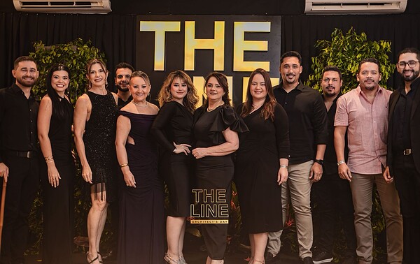 As arquitetas Paula Dossa e Rose Moretto assinaram a festa The Line, uma celebração em homenagem ao Dia do Arquiteto no Gran Reserva