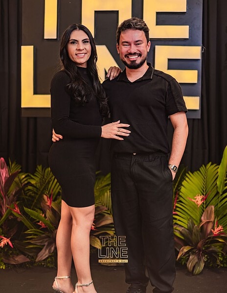 As arquitetas Paula Dossa e Rose Moretto assinaram a festa The Line, uma celebração em homenagem ao Dia do Arquiteto no Gran Reserva