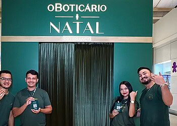 O Boticário traz caixa gigante de presente para o Natal de Rio Branco