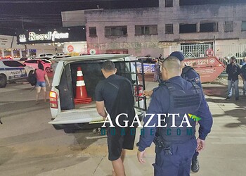 Ferido com tiro em ocorrência policial no PS é preso após atendimento médico