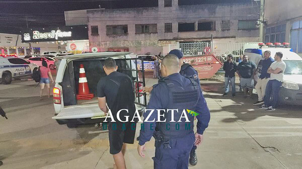 Ferido com tiro em ocorrência policial no PS é preso após atendimento médico