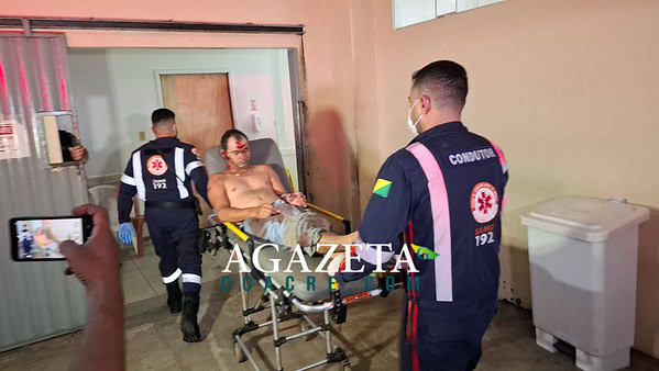 Confraternização termina em agressão e deixa dois homens feridos em bairro de Rio Branco