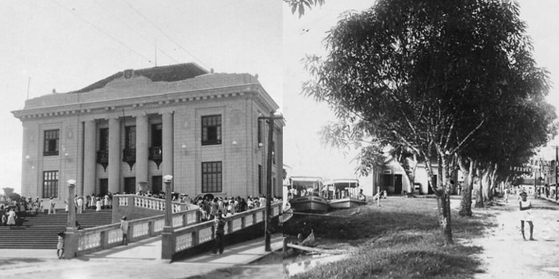 Porto da Gameleira e Palácio Rio Branco 
Foto: Arquivo/Biblioteca do IBGE