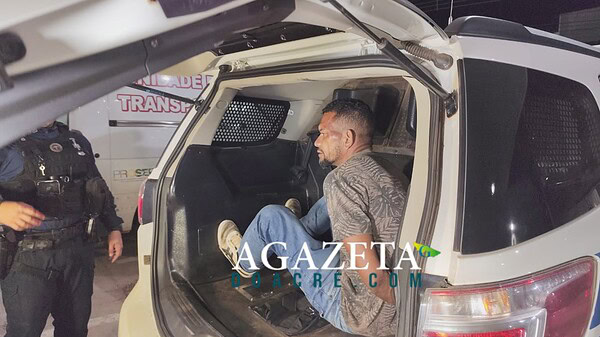 Homem é preso após tentar agredir enfermeiro e tomar arma de vigilante no Pronto-Socorro de Rio Branco