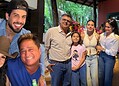Leonardo recebeu os pais de Ana Castela, Michele e Rodrigo Castela, em sua casa em Goiânia  • Instagram/Leonardo/Michele Castela