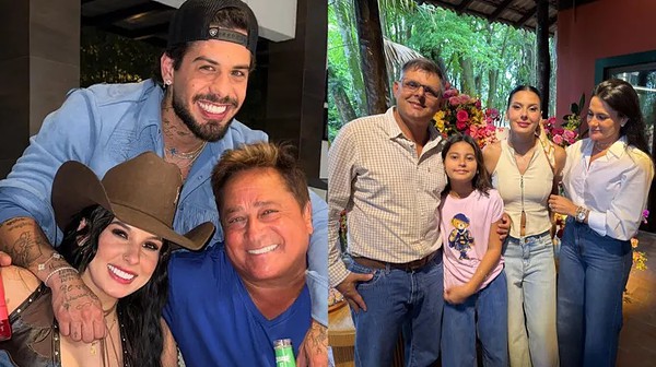 Leonardo diz que noite com pais de Ana Castela foi "a melhor da vida"