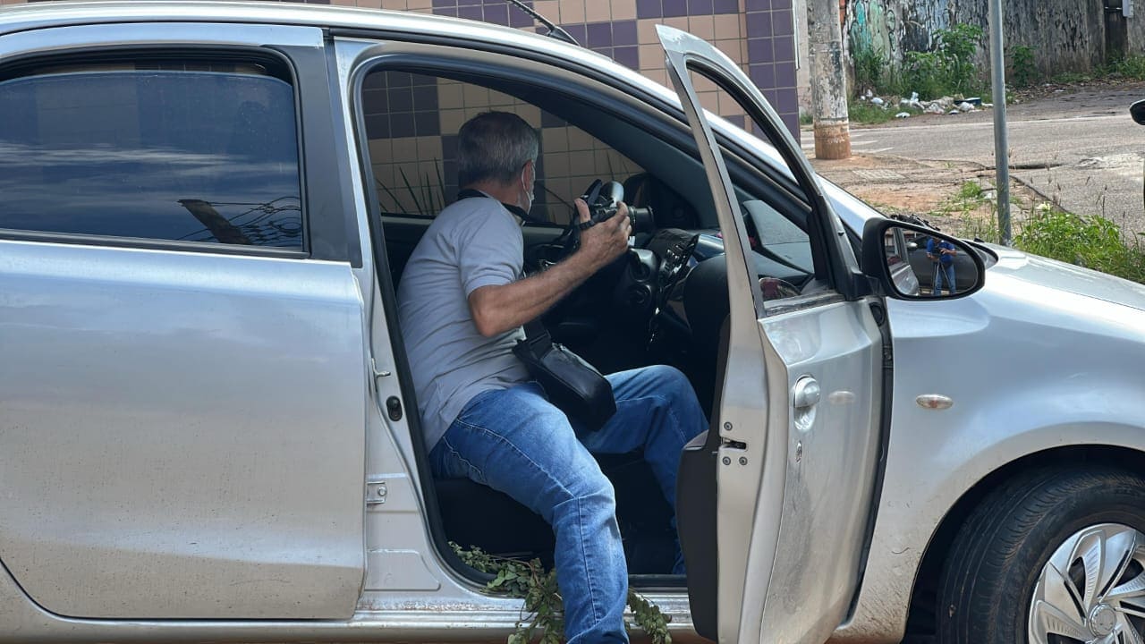 perícia carro Moisés 