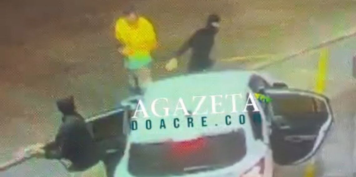 Quatro criminosos rendem frentista e assaltam posto de combustível em Rio Branco