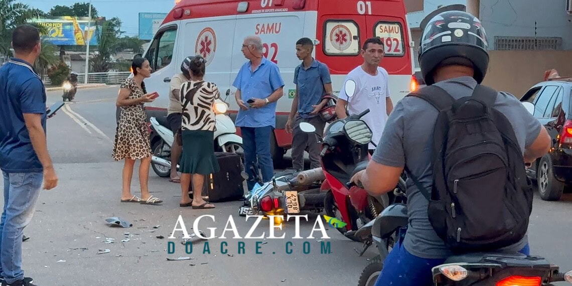 Motoboy que fazia entregas de Natal fica gravemente ferido em colisão na Avenida Ceará