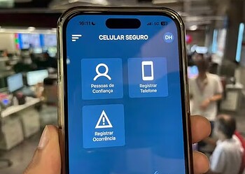 Celular Seguro — Foto: Darlan Helder/g1
