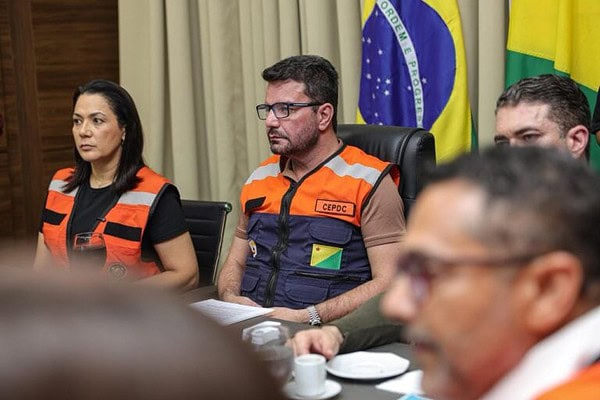 Chuvas intensas levam governo do Acre a ativar Gabinete de Crise e reforçar plano de contingência