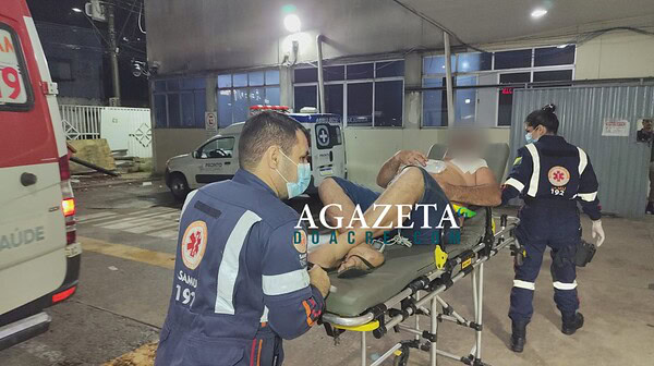 Trabalhador é alvo de tiros e facada durante ataque no Segundo Distrito de Rio Branco