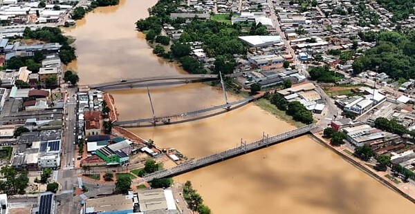 Cheia do Rio Acre em dezembro é considerada histórica após mais de 50 anos de análise; FOTOS