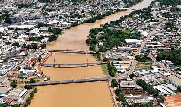 Cheia do Rio Acre em dezembro é considerada histórica após mais de 50 anos de análise; FOTOS