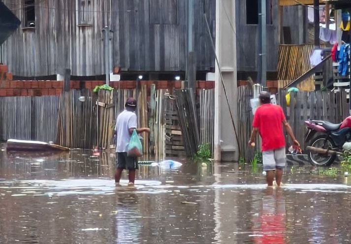 Cheia do Rio Acre em dezembro é considerada histórica após mais de 50 anos de análise; FOTOS
