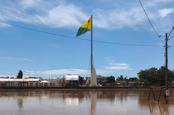 Cheia do Rio Acre em dezembro é considerada histórica após mais de 50 anos de análise; FOTOS