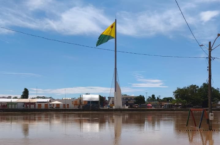 Cheia do Rio Acre em dezembro é considerada histórica após mais de 50 anos de análise; FOTOS