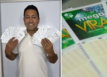 Glaciel Andrade participa da organização de bolões há 13 anos, em Goiás — Foto: Arquivo pessoal/Glaciel Andrade e Tomaz Silva/Agência Brasil