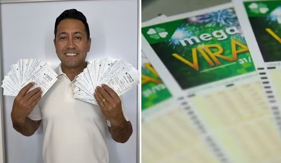 Glaciel Andrade participa da organização de bolões há 13 anos, em Goiás — Foto: Arquivo pessoal/Glaciel Andrade e Tomaz Silva/Agência Brasil