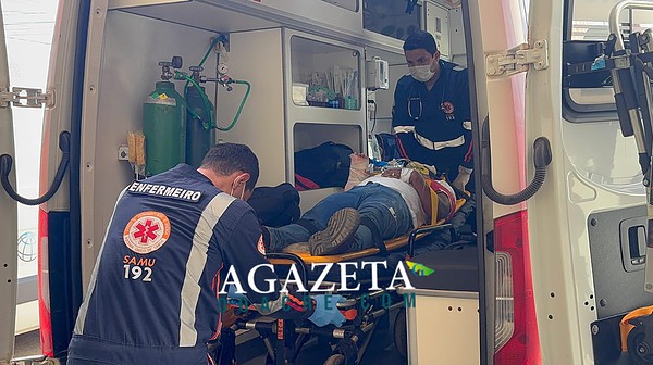 Motociclista por aplicativo sofre traumatismo cranioencefálico após colisão com táxi em Rio Branco