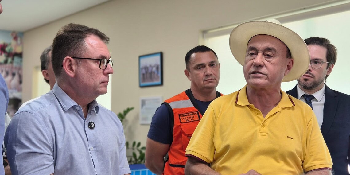 Alysson Bestene e Tião Bocalom. Foto: Anne Nascimento