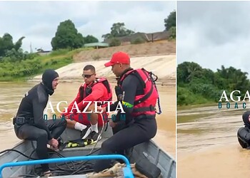 Homem desaparece após ser arrastado pela correnteza do Rio Acre; Bombeiros fazem buscas 1 Foto: Reprodução