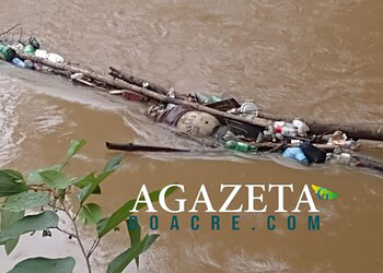Corpo com mãos amarradas é encontrado em igarapé no bairro Conquista, em Rio Branco 1 Corpo com mãos amarradas é encontrado em igarapé no bairro Conquista, em Rio Branco