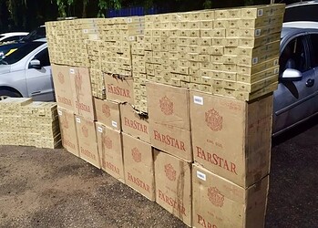 Motoristas são detidos com 10 mil maços de cigarros contrabandeados na BR-364, no Acre 3 Foto: Arquivo/PRF