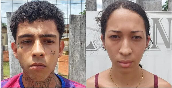 Casal é preso após sequência de roubos a motoristas de aplicativo e perseguição armada em Rio Branco