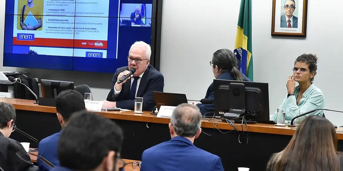 Presidente do Inep nega vazamento de questões do Enem 1 Foto: Zeca Ribeiro/Agência Câmara