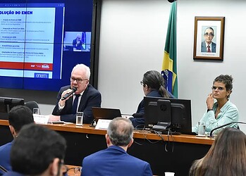 Presidente do Inep nega vazamento de questões do Enem 26 Foto: Zeca Ribeiro/Agência Câmara